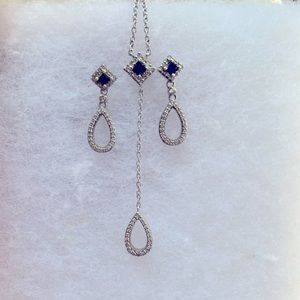 Vera Wang Love Collection Earring Necklace Set